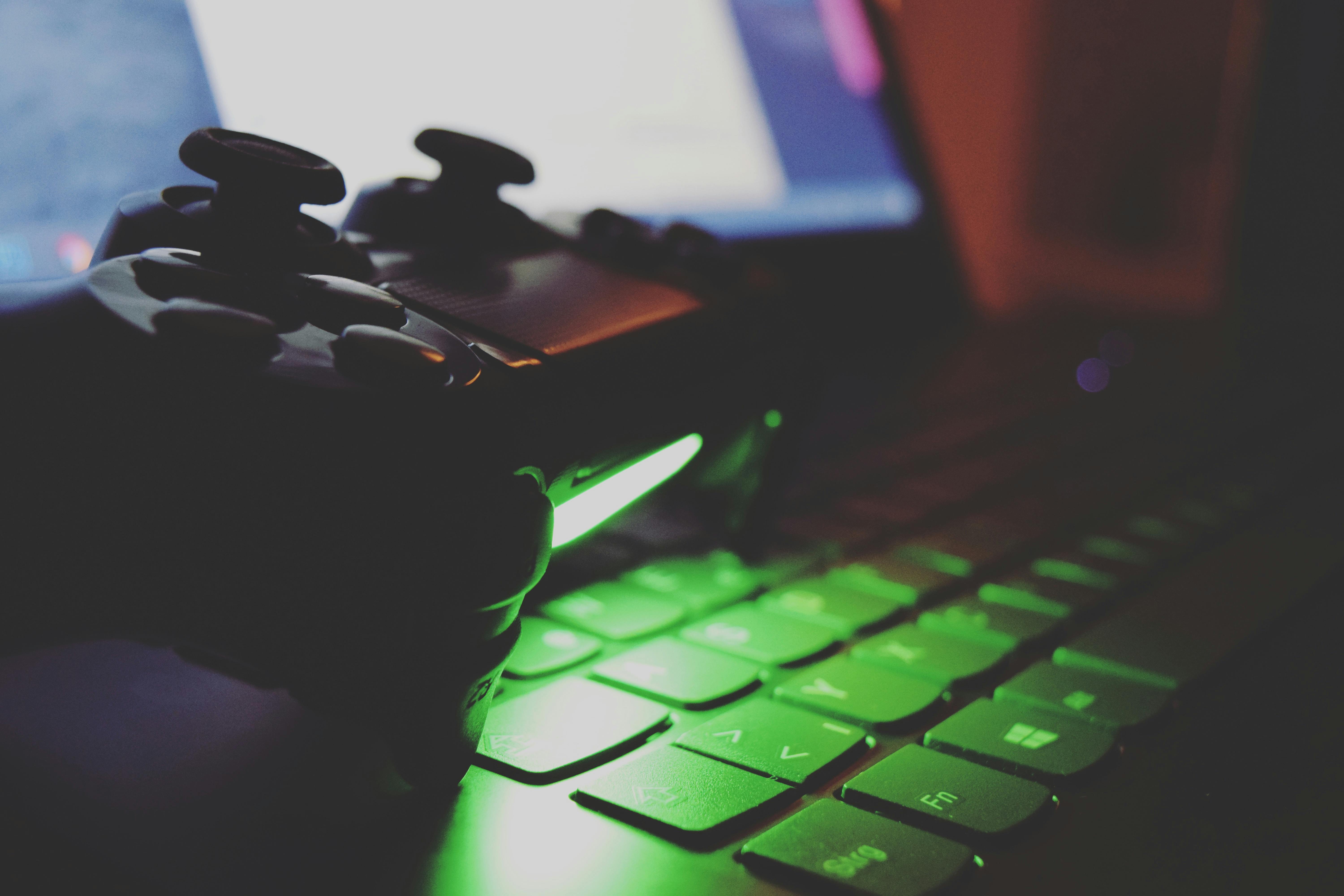 Free stock photo of #gaming, #green, #PS4