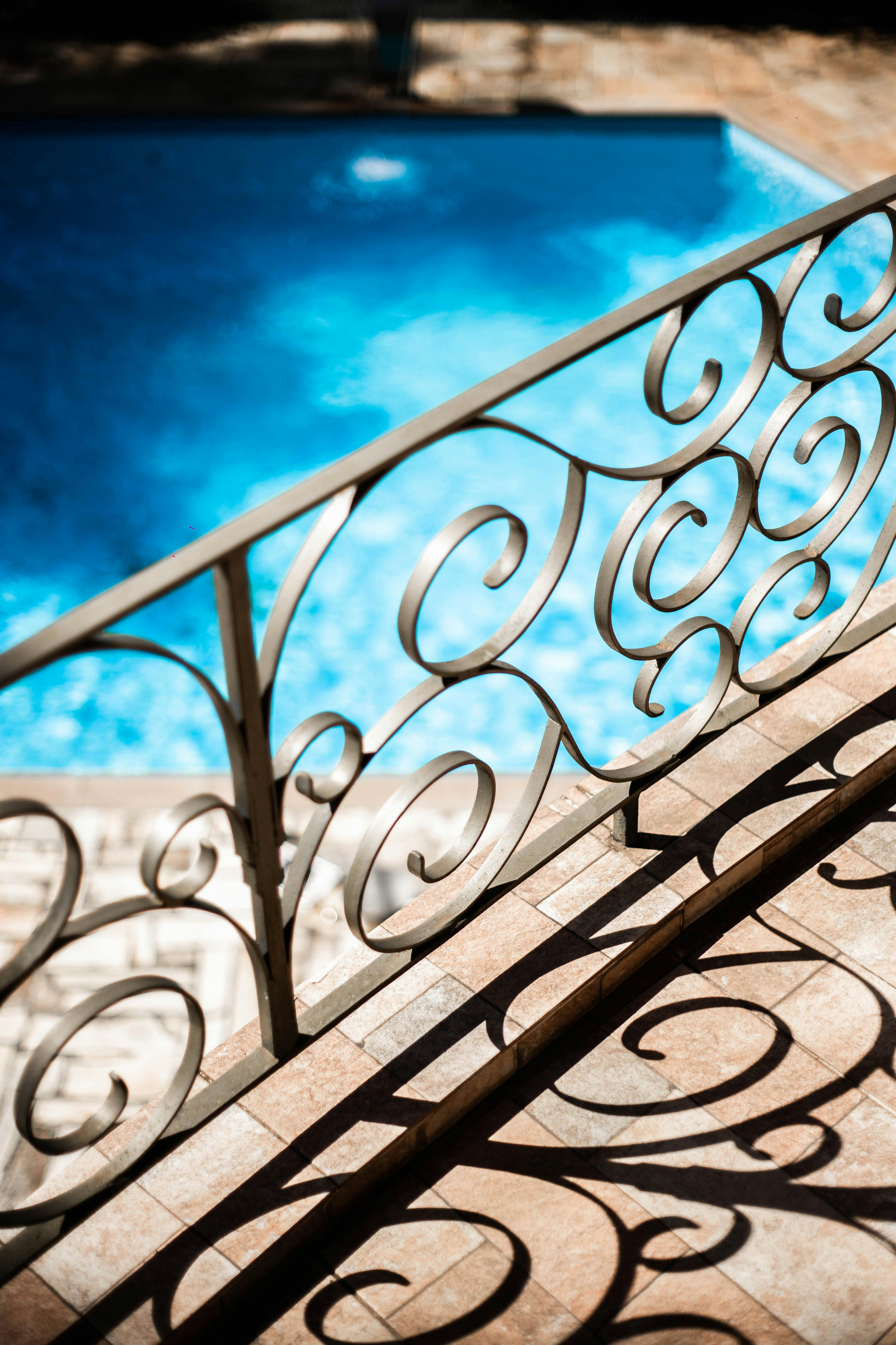 Close-up of the White Railings of a Boat · Free Stock Photo