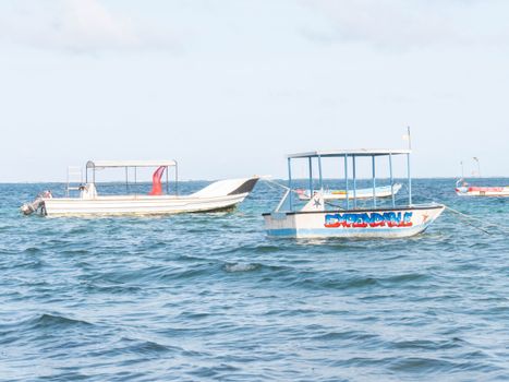 Boats Sailing in the Ocean