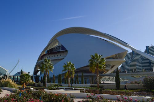 Δωρεάν στοκ φωτογραφιών με palau de les arts, Βαλένθια, εξωτερικό κτηρίου