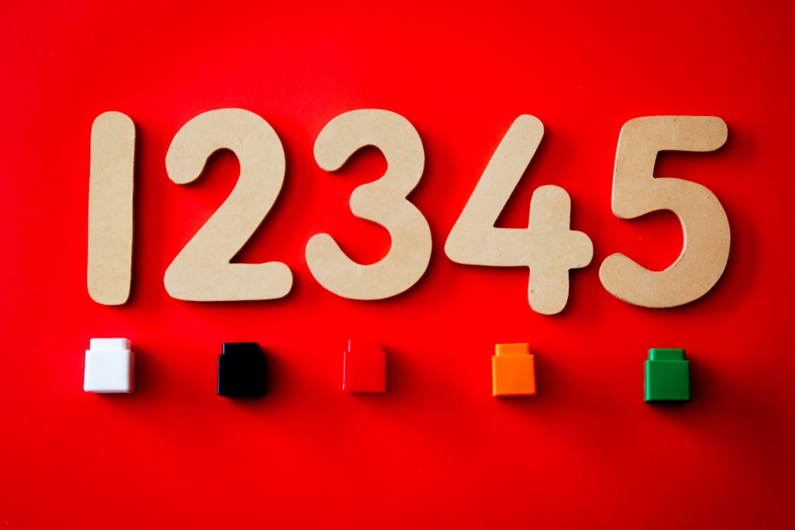 Free Numbers Wall Decor Stock Photo