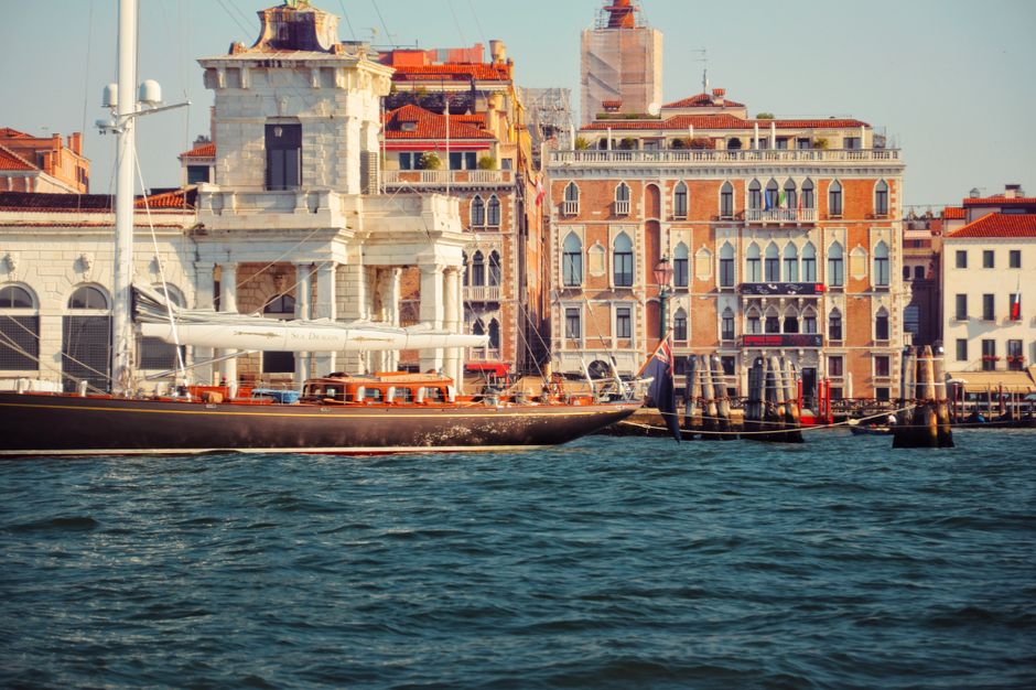 Incredible Discovery Capri Island by Boat from Capri Review: Your Ultimate Guide to This Stunning Italian Coastal Adventure Review 2026 - Daytime view of a harbor in Venice with elegant yachts and historic architecture.