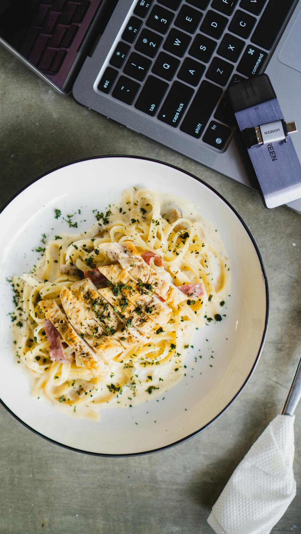 Skillet Chicken Alfredo