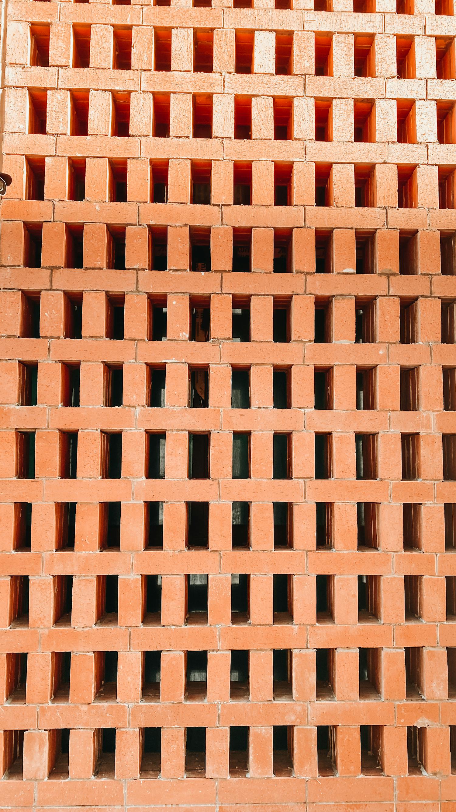 Exquisite modern brickwork detail