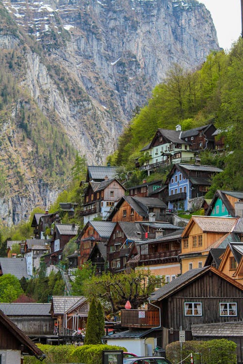 Бесплатное стоковое фото с Австрия, вертикальный выстрел, горы