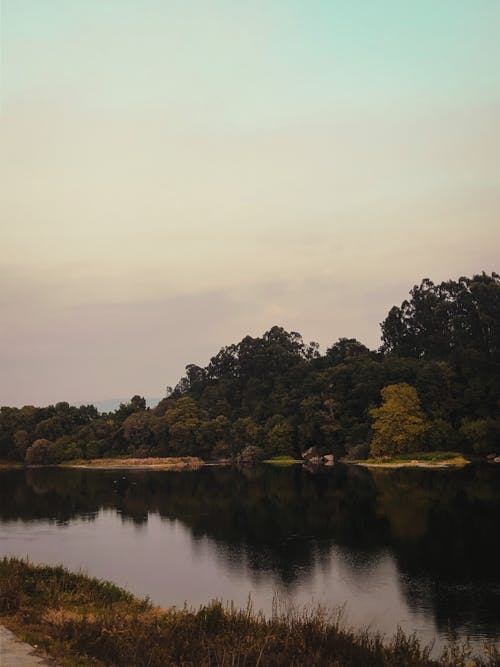 Základová fotografie zdarma na téma čisté nebe, jezero, klidná voda