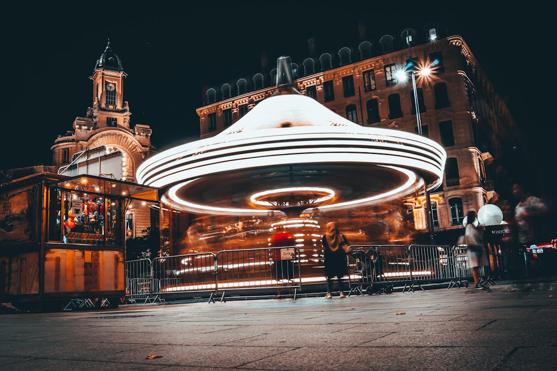 A Carousel at Night