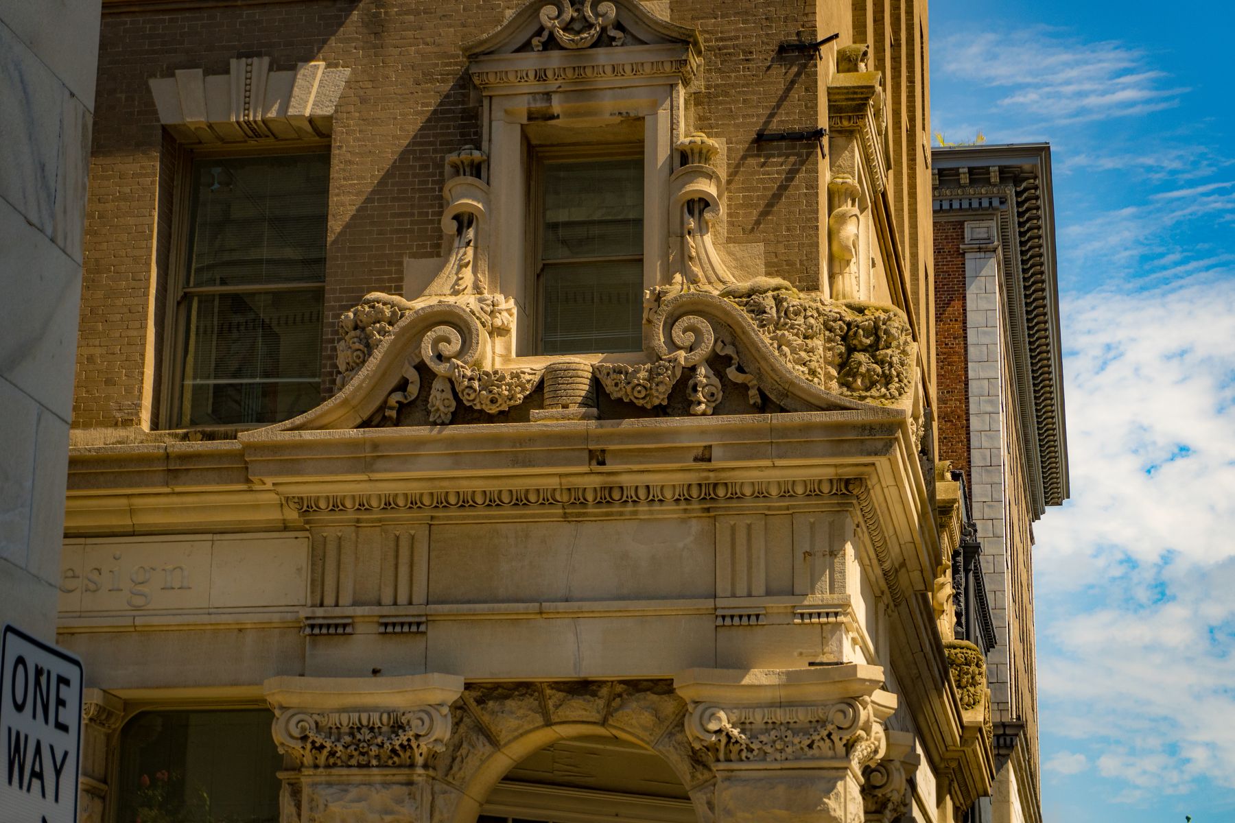 Wall of a historic building.
