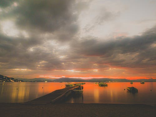 Foto profissional grátis de cores do nascer do sol, fotografia de paisagem, fundo da paisagem