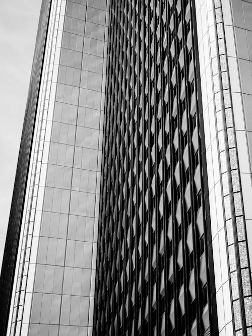 Free stock photo of black and white, building, bw