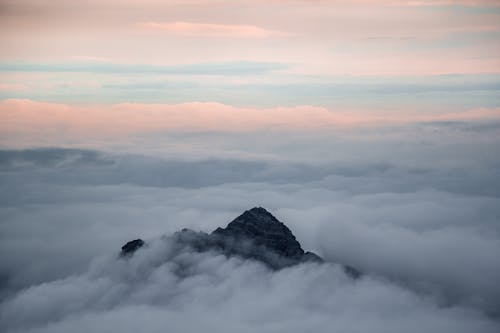 White Thick Clouds in the Sky