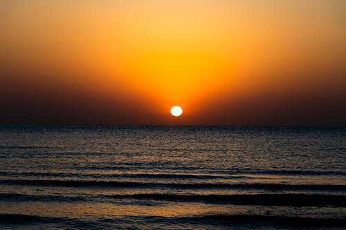 Безкоштовне стокове фото на тему «водойма, горизонт, Захід сонця»