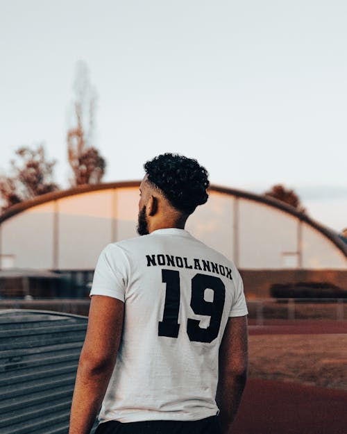 A Man in White Shirt