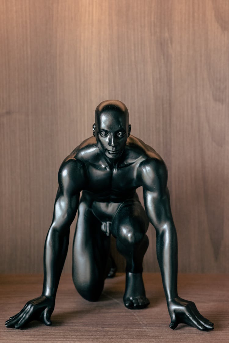 A Black Action Figure