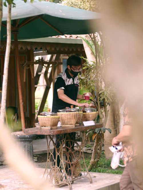 Free cendol man Stock Photo
