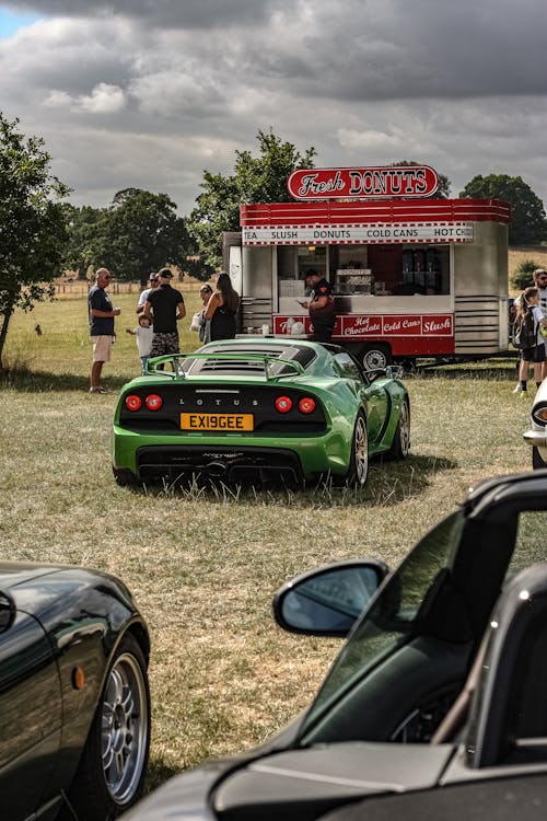 Expensive Sports Car on Display