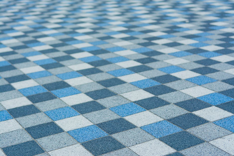 Checkerboard Tile - floor color trends 2024
