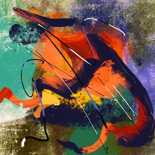 Abstract artwork by Steve A Johnson on Pexels