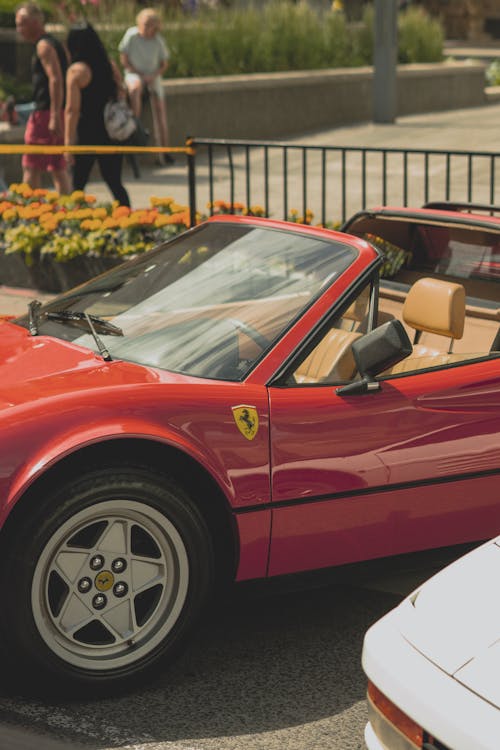 Foto stok gratis angkutan, diparkir, Ferrari