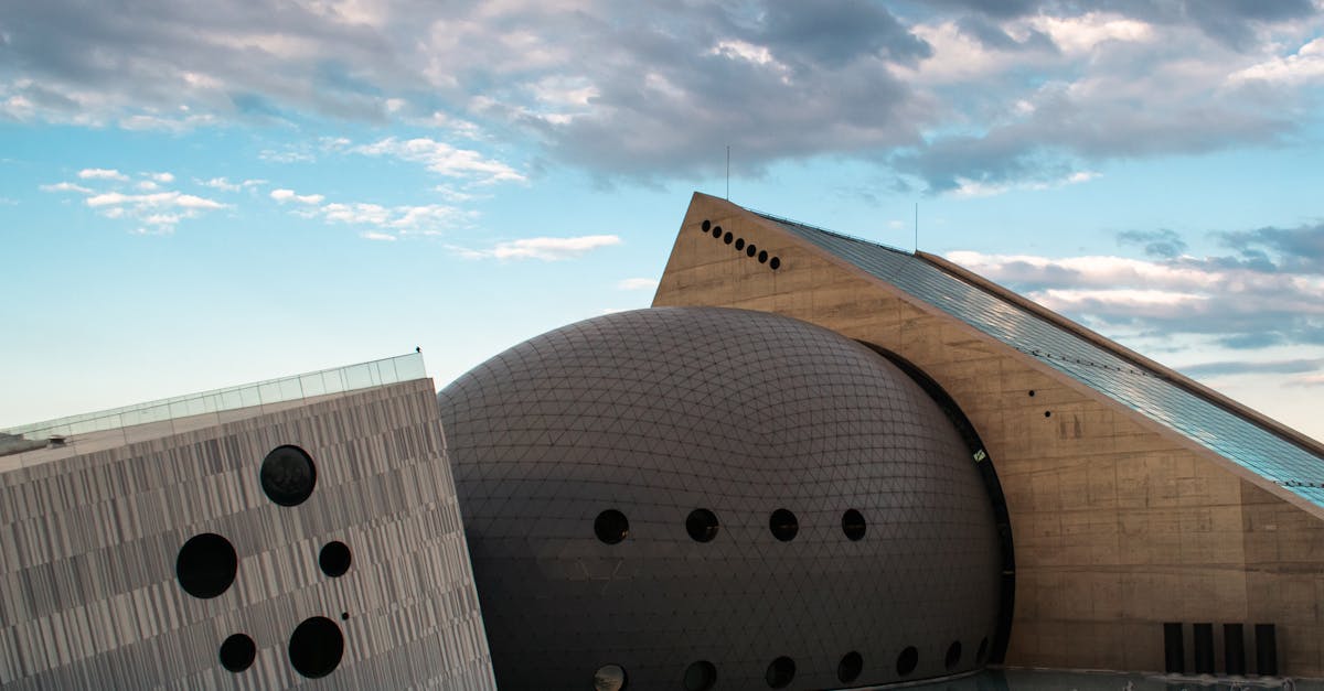 Modern Geometrical Shaped Buildings · Free Stock Photo