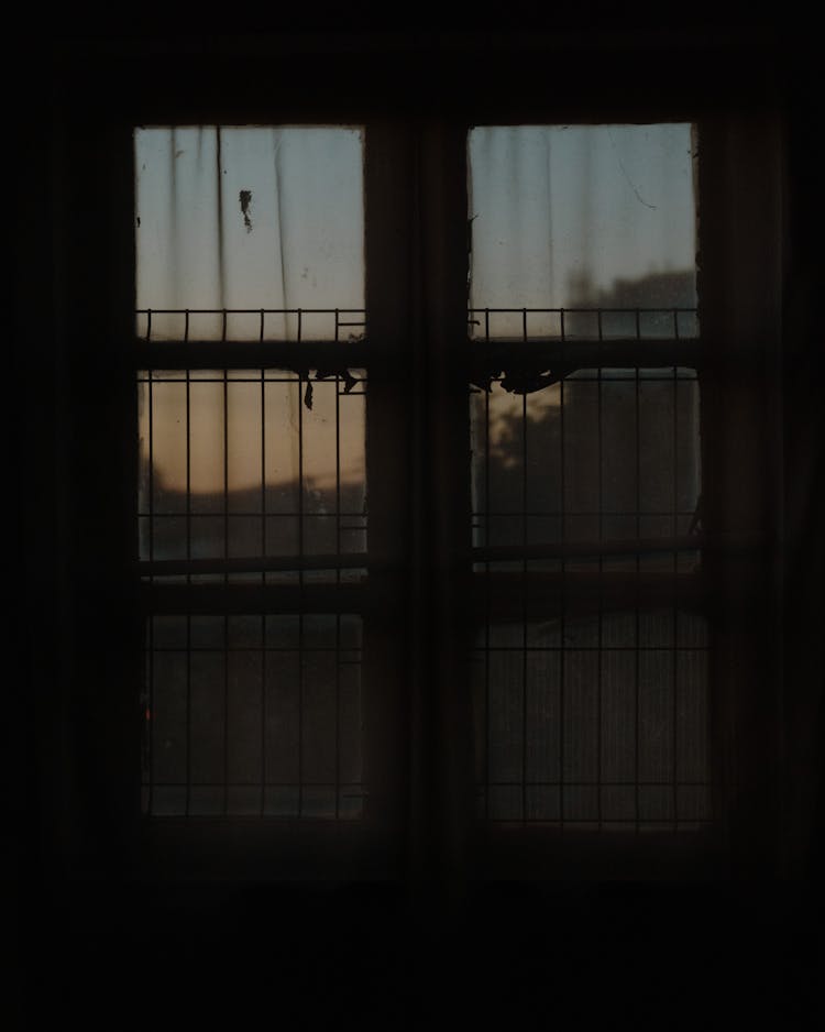 Photo Of A Window At Dusk 