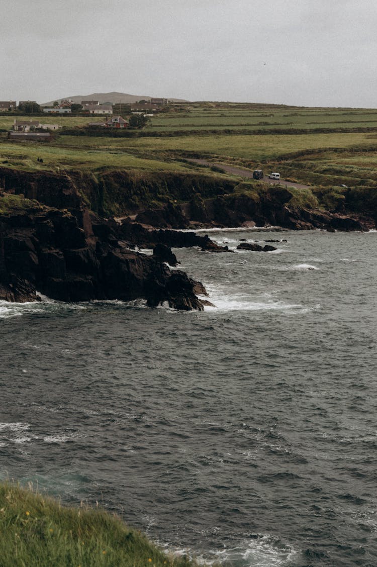 Rock Land Near Water