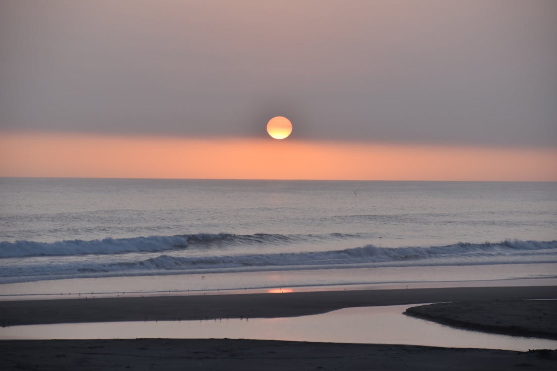 ゴールデンアワー, ビーチ, 夕暮れの無料の写真素材