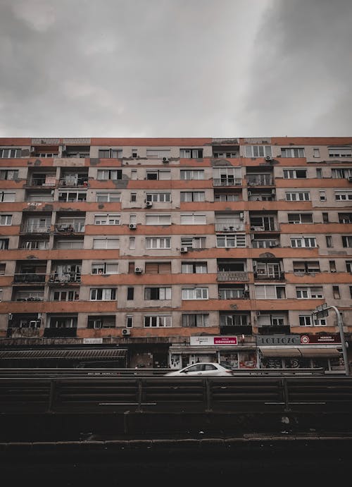 Kostenloses Stock Foto zu apartments, mauer, städtisch