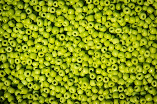 Bunch of Green Beads