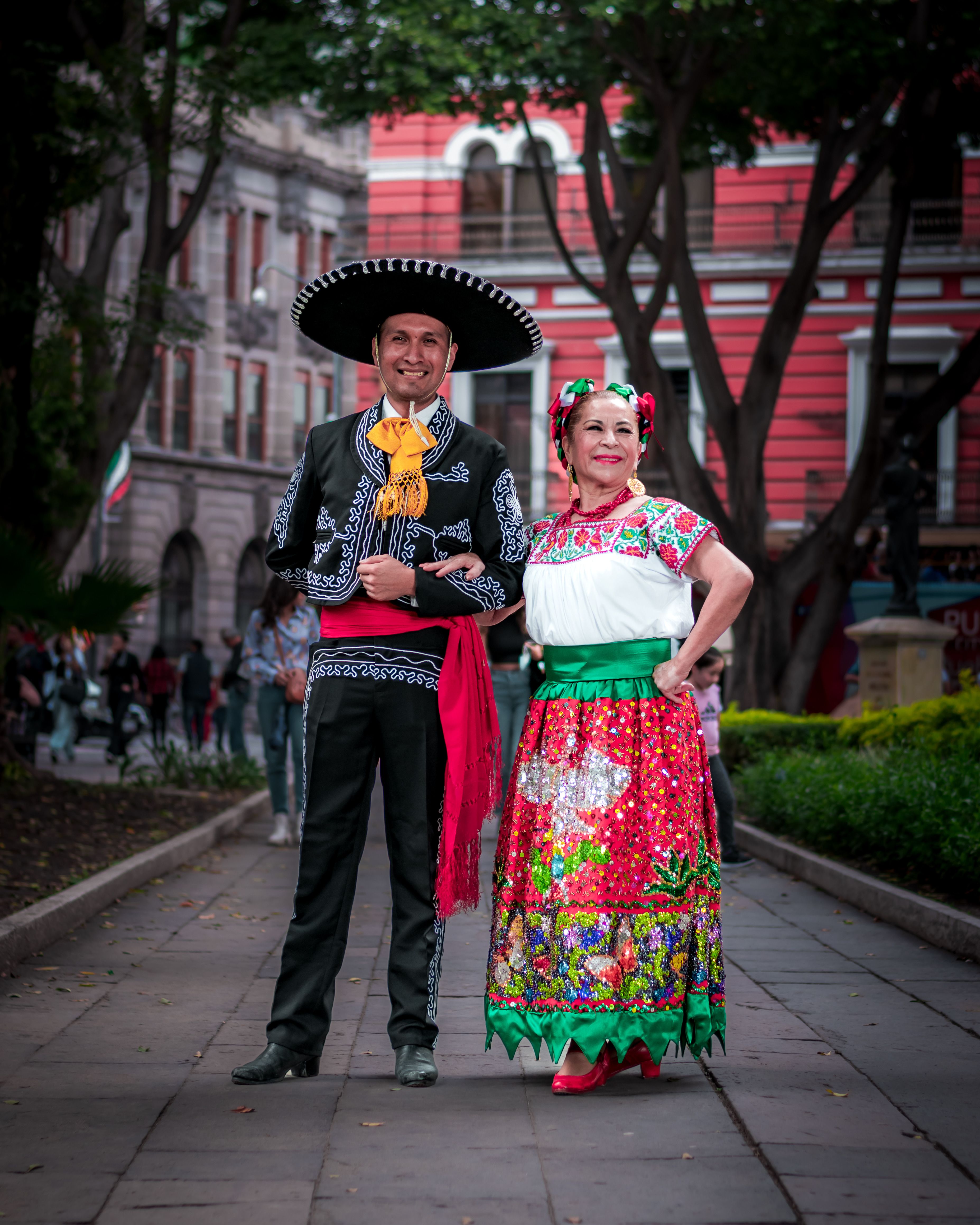 Elderly Couple Wearing Traditional Clothing · Free Stock Photo
