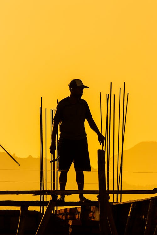 Man Golding a Hammer