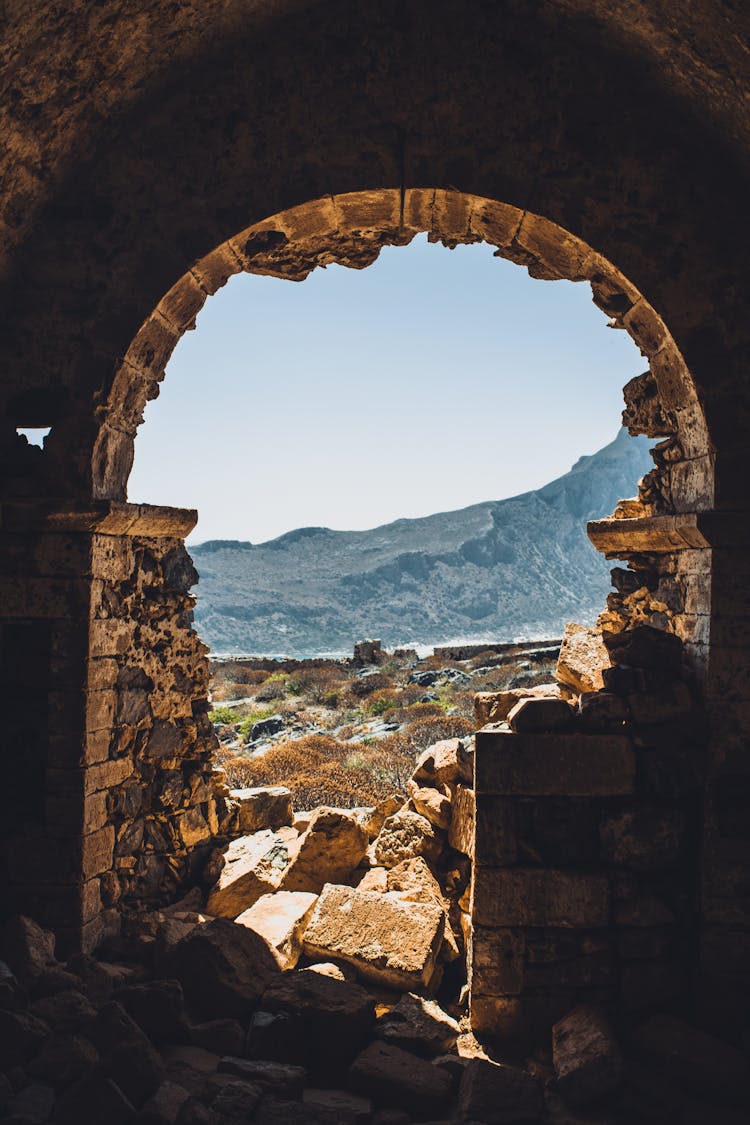 A Doorway In Ancient Ruins