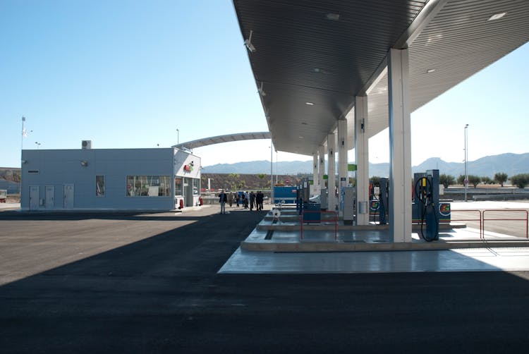 Photo Of Clean Gasoline Station