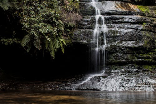 Foto profissional grátis de água, cachoeiras, fechar-se