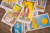 Colorful Images on Tarot Cards