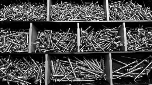 Free stock photo of screws