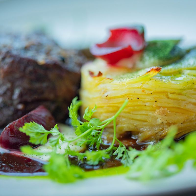 Potato and Celery Root Gratin