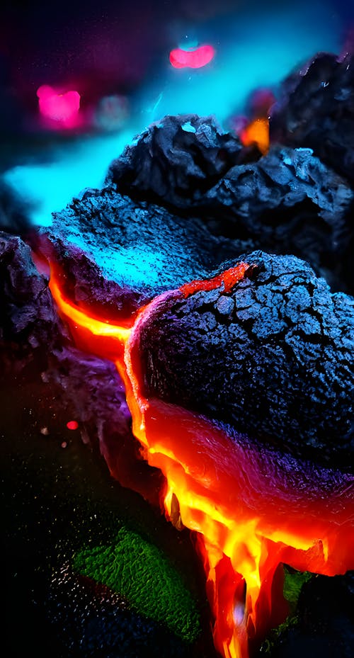 Glowing Lava Crust