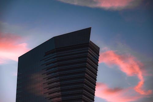 Low Angle Shot of Gioia 22 Tower in Milan Italy