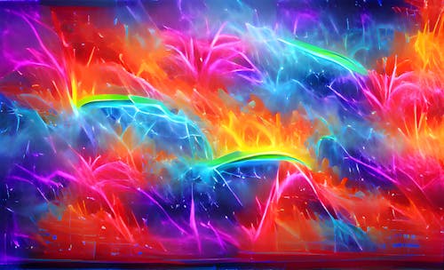 Rainbow Spectrum Background