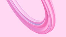 Pink Bent Illustration