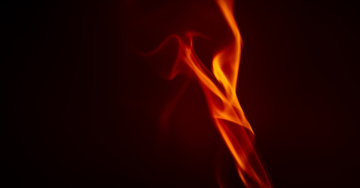 Red and Yellow Fire Illustration · Free Stock Photo