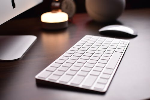 Apple 鍵盤, 工作空間, 景深 的 免费素材图片