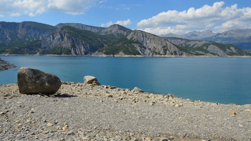 Imagine de stoc gratuită din lac, lanț montan, munți