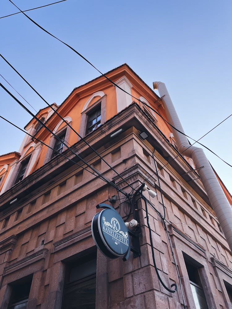 Low Angle View Of A Hotel 