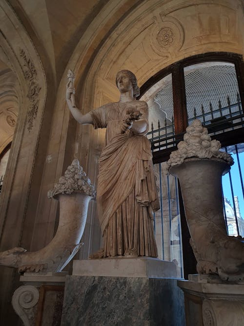 A Statue, Louvre Museum, Paris, France