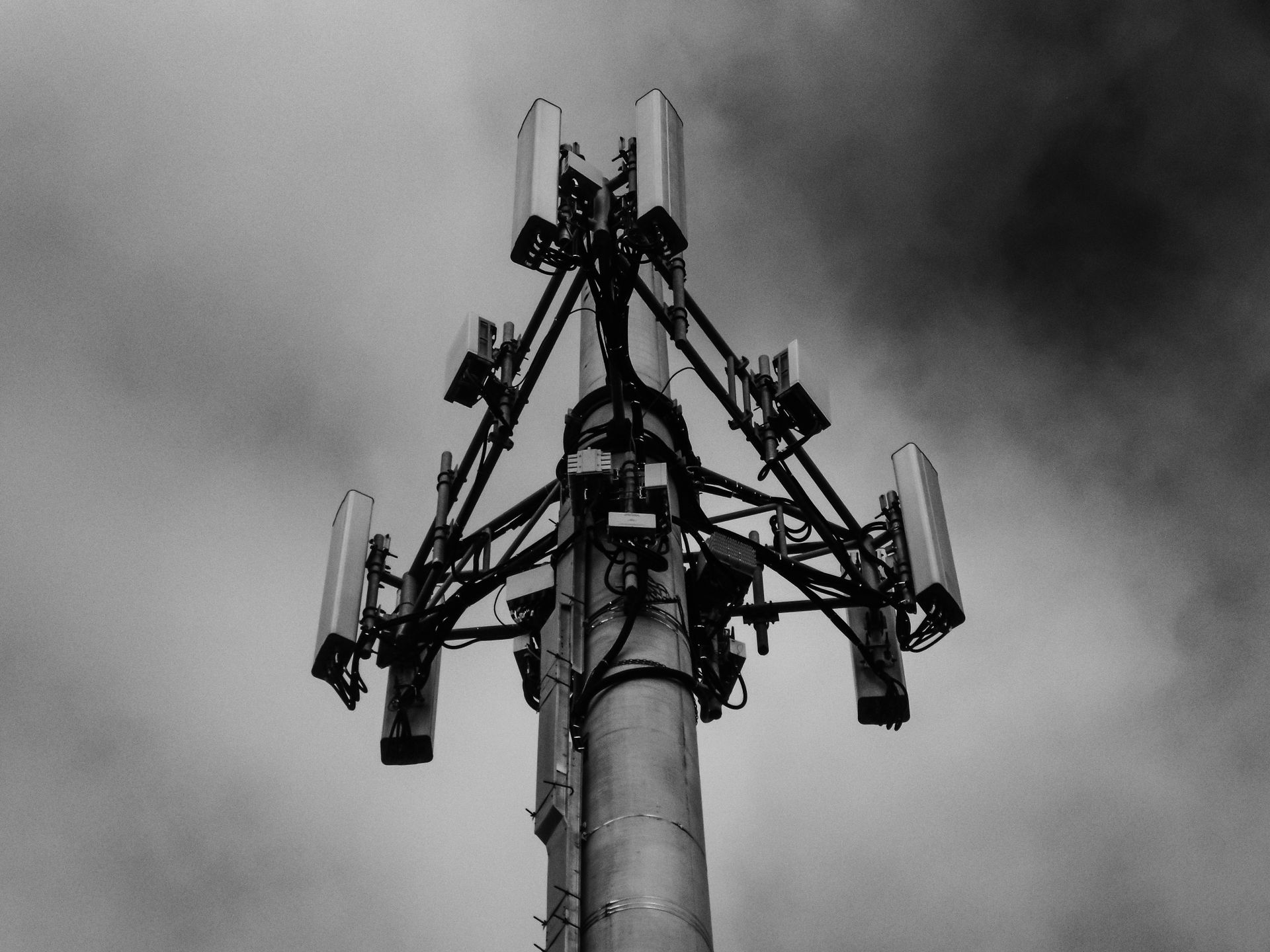 Vodafone mobile telecommunications tower in Japan