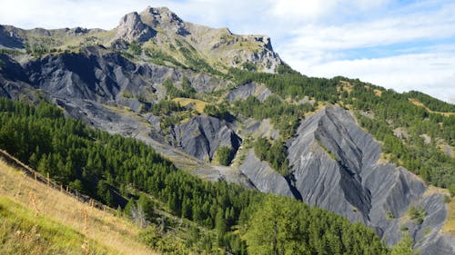 Бесплатное стоковое фото с геология, горный пик, горный хребет