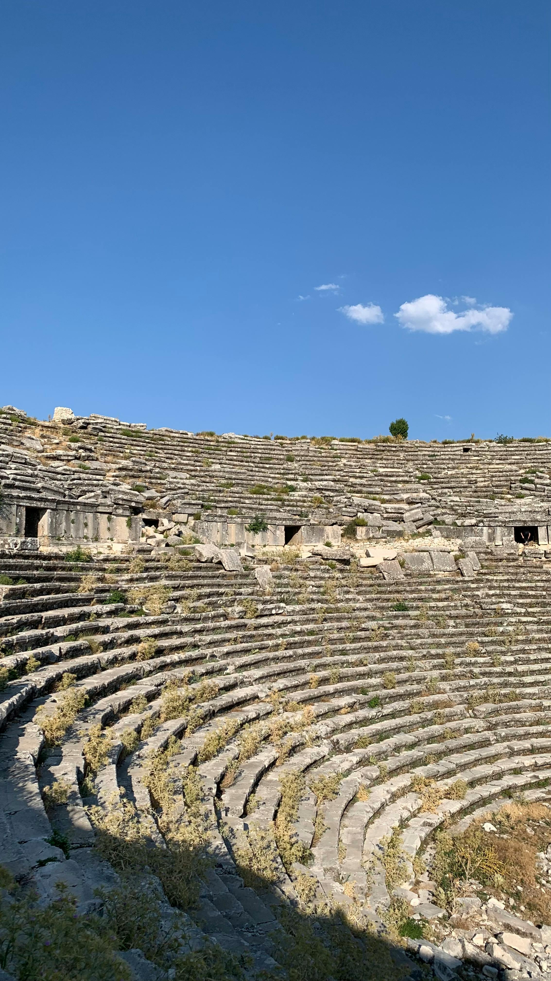 photo of ancient amphitheatre