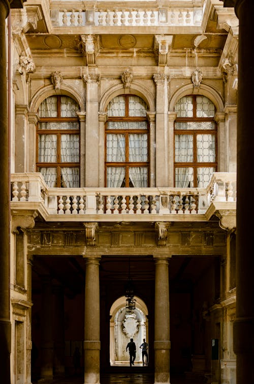 Facade of the Ca Rezzonico, Venice, Italy